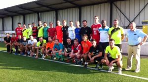 Le group entièr au premièr entrainement!