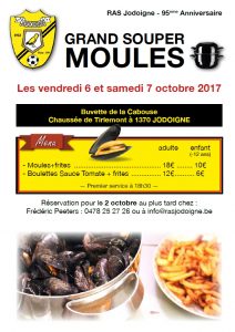 affiche souper moules 6 7 oct 2017